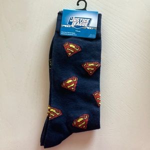 Justice League Superman socks adult men’s